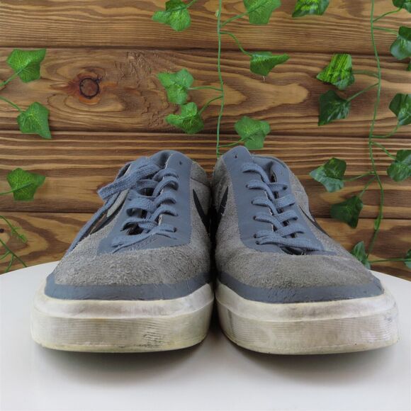 Nike Sz 13 Sneaker‎ Gray Leather Men Medium (D, M) Athletic - Picture 2 of 11